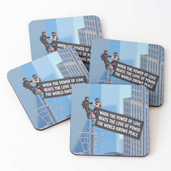 Item preview, Viral Rooftop Proposal 3D Sticker | Skyscraper Power of Love Quote designed and sold by ravikiran2195.