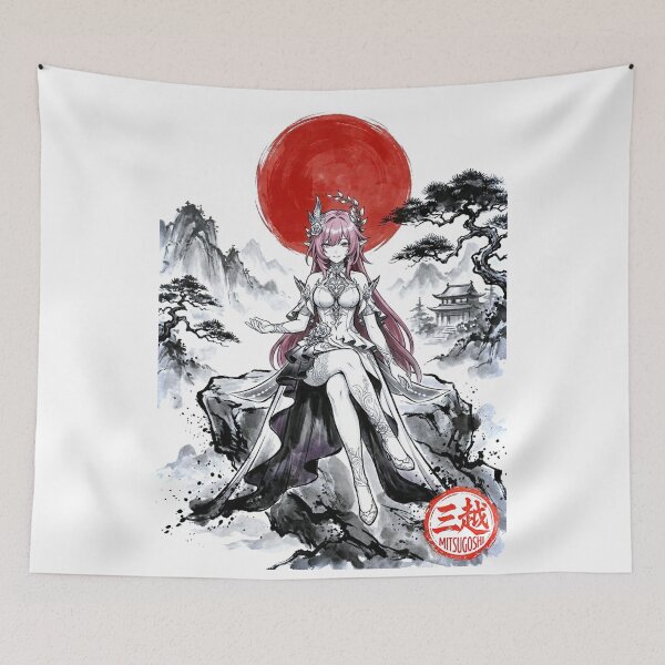 Item preview, Cyrene Sumi-e designed and sold by Mitsugoshi.
