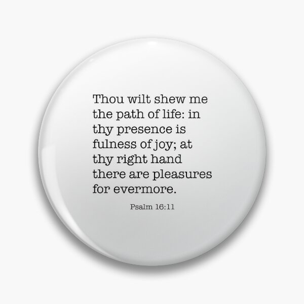 Item preview, Psalm 16:11 in thy presence is fulness of joy designed and sold by corbrand.