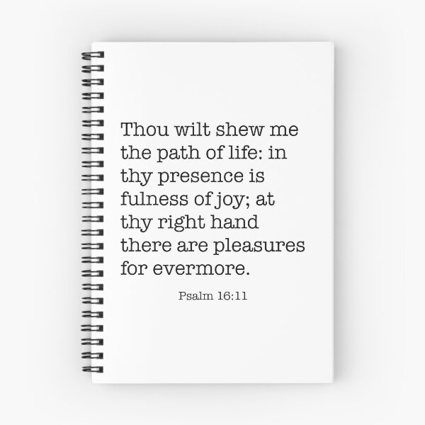Item preview, Psalm 16:11 in thy presence is fulness of joy designed and sold by corbrand.
