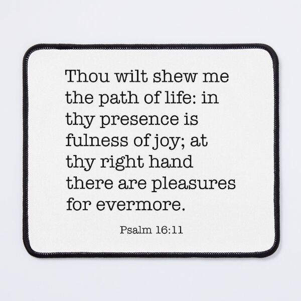 Item preview, Psalm 16:11 in thy presence is fulness of joy designed and sold by corbrand.