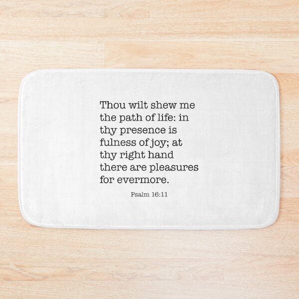 Item preview, Psalm 16:11 in thy presence is fulness of joy designed and sold by corbrand.