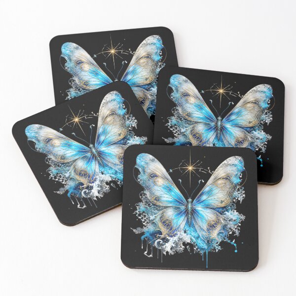 Item preview, Magical Air Magic Butterfly Watercolour Tshirt designed and sold by Starlett Designs.