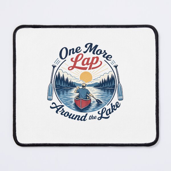 Item preview, One More Lap - Vintage Lake Paddling designed and sold by GoverArt.