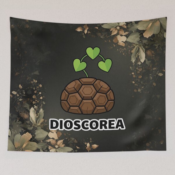 Item preview, Geometric Dioscorea Caudex Urban Street Art Style designed and sold by GreenDivisionJP.