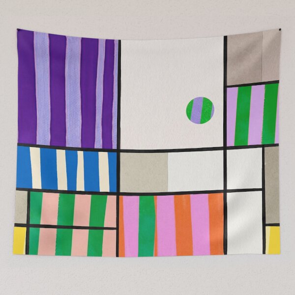 Item preview, Modern Geometric Abstraction – Bauhaus Style designed and sold by Timegraf.