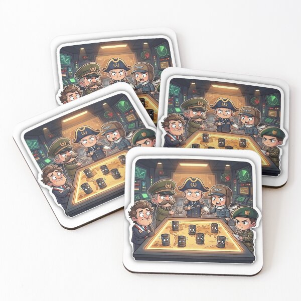 Item preview, War Room Strategy - Funny Military Tactics Sticker designed and sold by SNC3421.