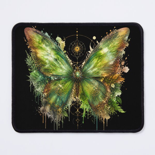 Item preview, Magical Earth Magic Butterfly Watercolour Tshirt designed and sold by Starlett Designs.