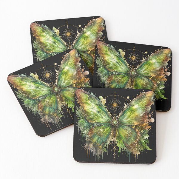 Item preview, Magical Earth Magic Butterfly Watercolour Tshirt designed and sold by Starlett Designs.