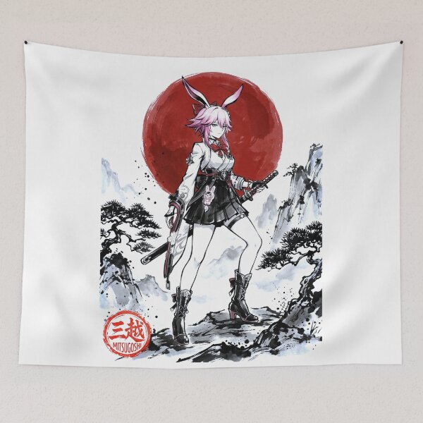 Item preview, Evanescia Sumi-e designed and sold by Mitsugoshi.