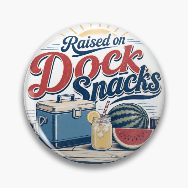 Item preview, Dock Snacks - Vintage Lake Life designed and sold by GoverArt.