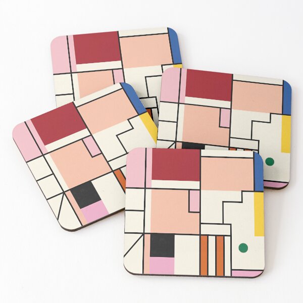 Item preview, Modern Geometric Abstraction – Bauhaus Style designed and sold by Timegraf.