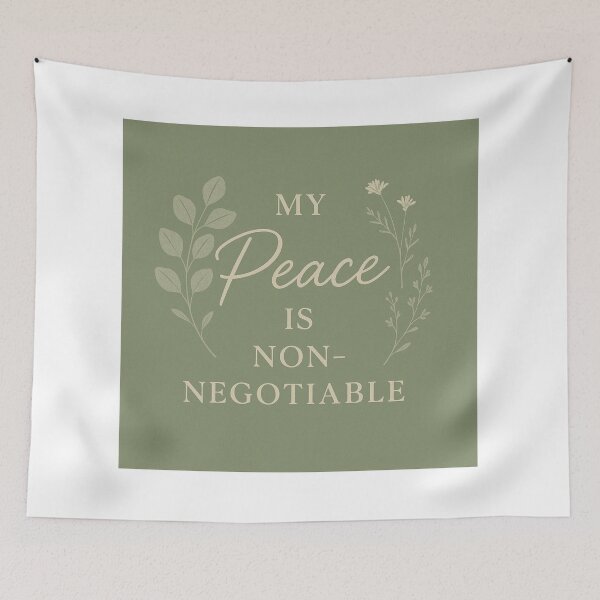 Item preview, Protect Your Peace Inspirational Shirt Design designed and sold by Fresh Starts.