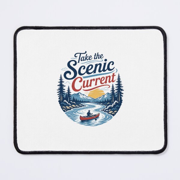 Item preview, Scenic Current - Vintage Lake Life designed and sold by GoverArt.