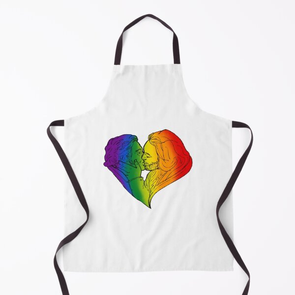 Item preview, Heart kiss pride colour designed and sold by Robinbadfellow.