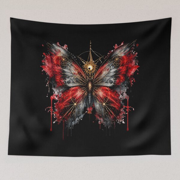 Item preview, Magical Blood Magic Butterfly Watercolour Tshirt designed and sold by Starlett Designs.