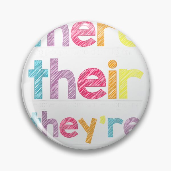Item preview, There Their They're English Grammar Teacher Funny Humor T-Shirt Small designed and sold by Voila-creative.