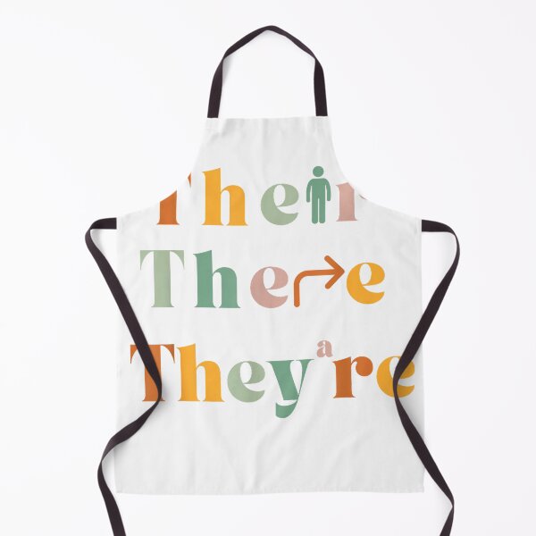 Item preview, Their There They're Funny English Teacher Gramma Police Joke T-Shirt designed and sold by JJLetterDesigns.