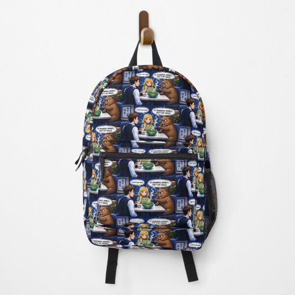 Item preview, Capybara Steals Funny Anime Food Sticker designed and sold by SNC3421.