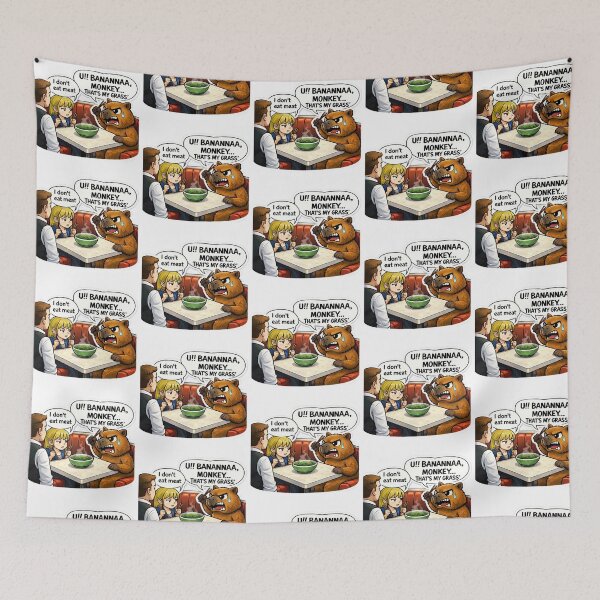 Item preview, Capybara Steals Funny Anime Food Sticker designed and sold by SNC3421.