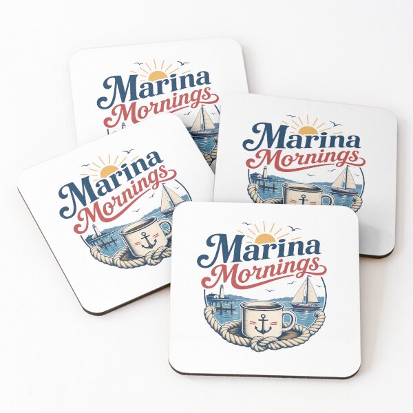 Item preview, Marina Mornings - Vintage Lake Life designed and sold by GoverArt.