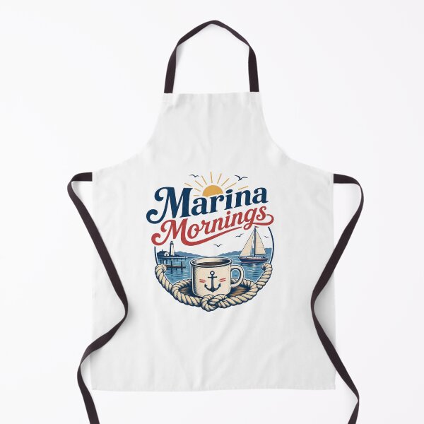 Item preview, Marina Mornings - Vintage Lake Life designed and sold by GoverArt.