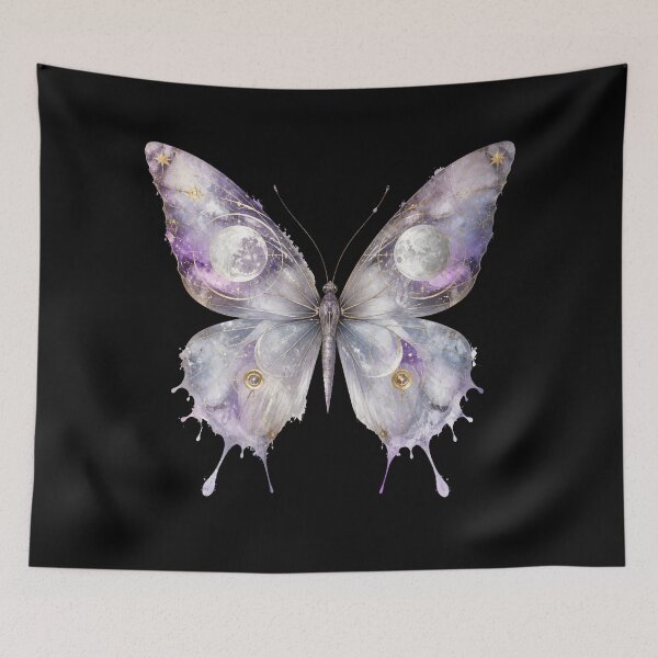 Item preview, Magical LunarButterfly Watercolour Tshirt designed and sold by Starlett Designs.