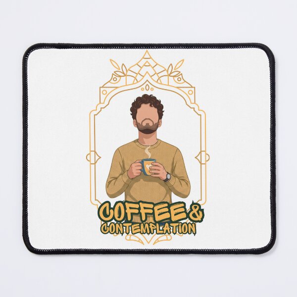 Item preview, Coffee & Contemplation - Minimalist Aesthetic Art designed and sold by Mind-Oasis.