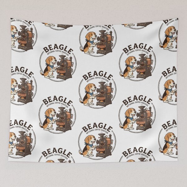 Item preview, Beagle Artisanal Coffee Roasters Drum Machine designed and sold by PictoVibe.