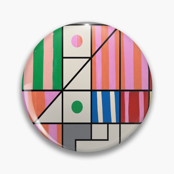 Item preview, Modern Geometric Abstraction – Bauhaus Style designed and sold by Timegraf.