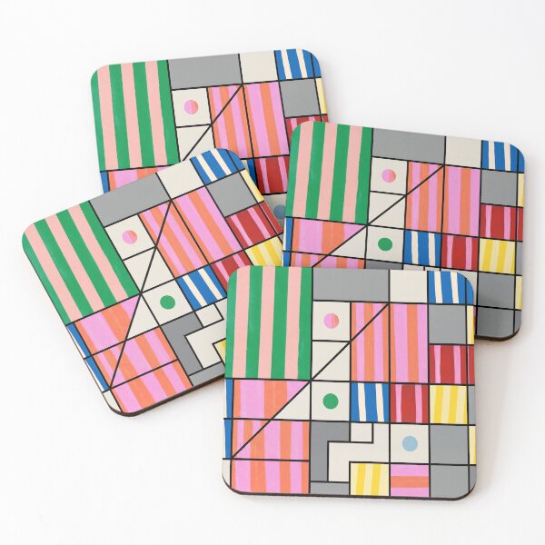 Item preview, Modern Geometric Abstraction – Bauhaus Style designed and sold by Timegraf.
