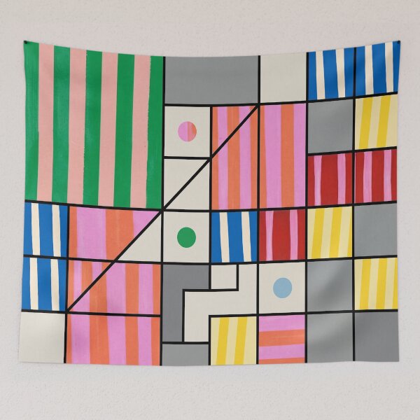 Item preview, Modern Geometric Abstraction – Bauhaus Style designed and sold by Timegraf.