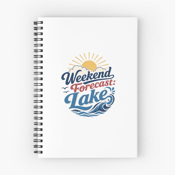 Item preview, Weekend Forecast Lake - Vintage Lake Life designed and sold by GoverArt.