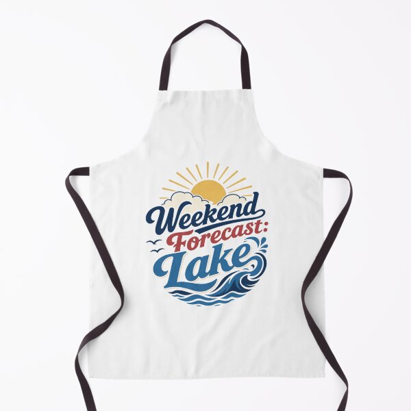 Item preview, Weekend Forecast Lake - Vintage Lake Life designed and sold by GoverArt.