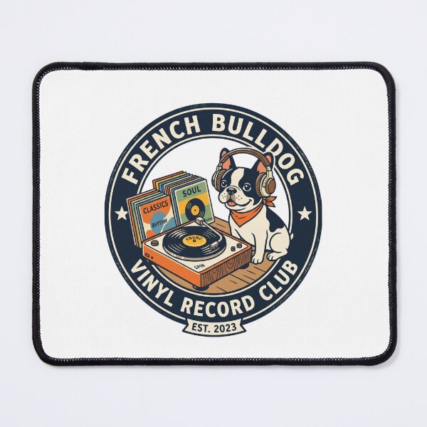 Item preview, French Bulldog Vinyl Record Turntable LP Audiophile designed and sold by PictoVibe.