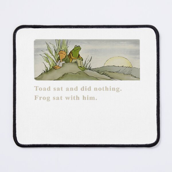 Item preview, Toad Sat and Did Nothing Frog Sat with Him Retro Funny Meme T-Shirt designed and sold by KTY-NUSS.