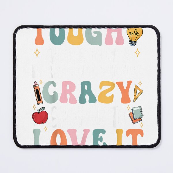 Item preview, Tough Enough to Be a Paraprofessional - Groovy Sped Teacher T-Shirt designed and sold by gidget-gadget.