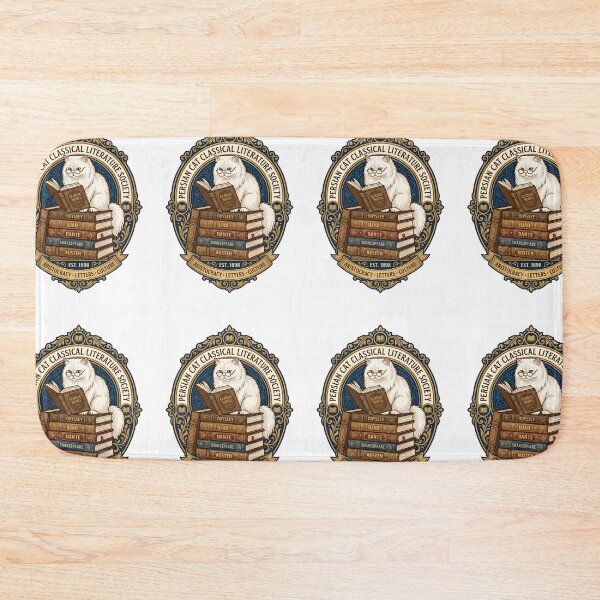 Item preview, Persian Cat Classical Literature Society Reading Book designed and sold by PictoVibe.