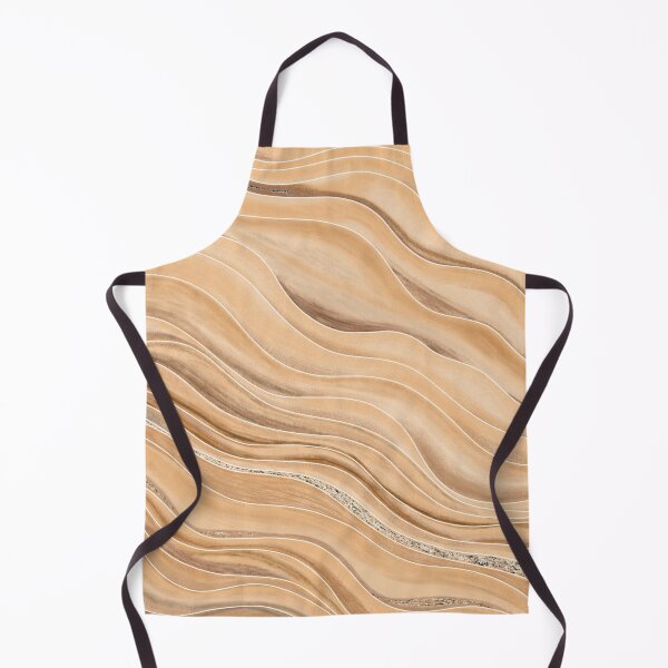 Item preview, Abstract Sand Dunes Wavy Pattern Earth Tone Marble Art designed and sold by Witsnu7356.
