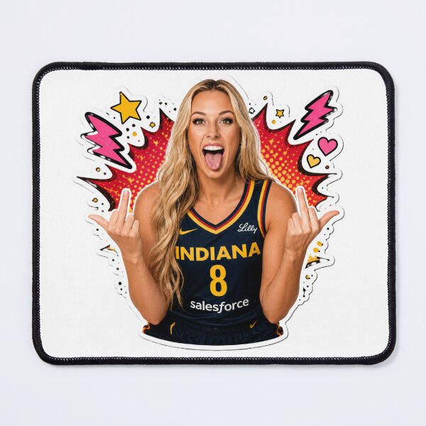 Item preview, Indiana Basketball Sophie Cunningham Pop Art Sticker designed and sold by Devendra009.