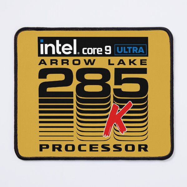 Item preview, INTEL CORE 9 ULTRA 285K Label - Gold designed and sold by OriginWave.