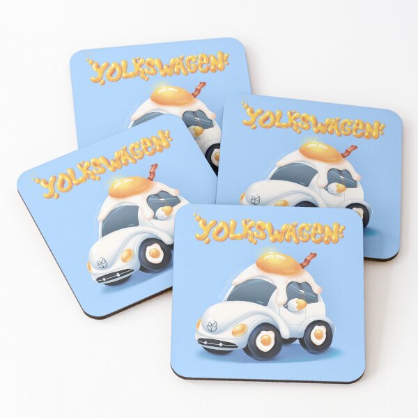 Item preview, Yolkswagen Egg Car designed and sold by Sunnydaydoodlez.