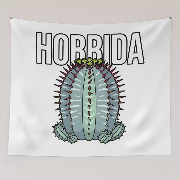 Item preview, Streetwear Euphorbia Horrida African Milk Barrel Vector Sticker Graphic designed and sold by GreenDivisionJP.