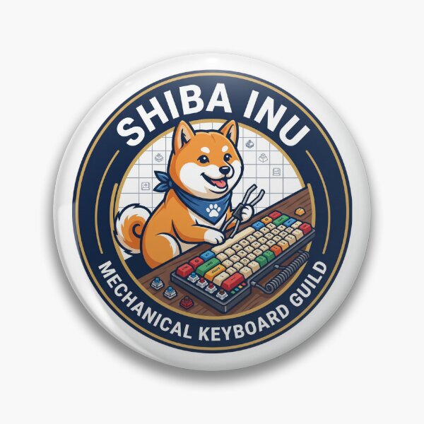 Item preview, Shiba Inu Mechanical Keyboard Guild Custom Keycap designed and sold by PictoVibe.
