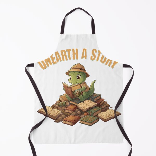 Item preview, Unearth a Story Dinosaur Reading Books Summer 2026 T-Shirt designed and sold by DArtfulStudio.