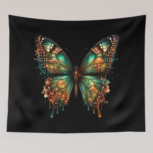 Item preview, Magical Enchanted Forest Magic Butterfly Watercolour Tshirt designed and sold by Starlett Designs.