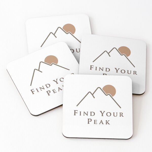 Item preview, Find Your Peak Mountain Adventure designed and sold by ThunderRed.