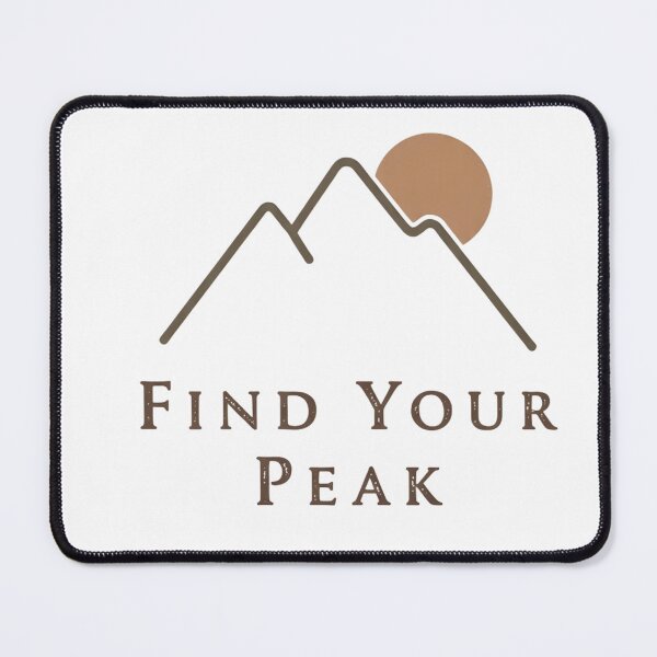 Item preview, Find Your Peak Mountain Adventure designed and sold by ThunderRed.