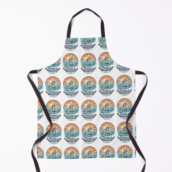 Item preview, Poodle Stand-Up Paddleboarding Ocean SUP Surf designed and sold by PictoVibe.