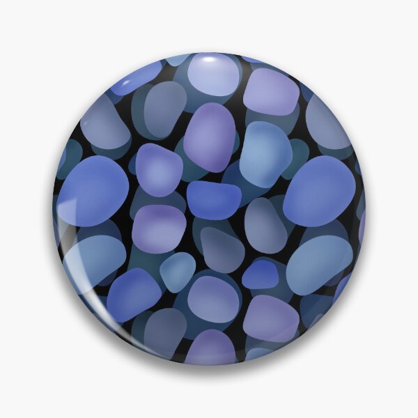 Item preview, Abstract pattern sea stones blue designed and sold by fuzzyfox.